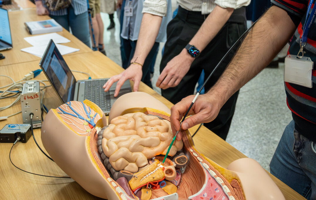 Hands-on demonstrations of the Hamlyn Centre’s innovative projects
